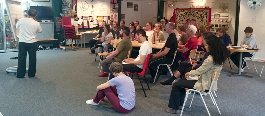 Chi Kung (Qi Gong) Workshop master Lam 2017 in Amsterdam, (Cosima Scheuten - Garden of Chi)