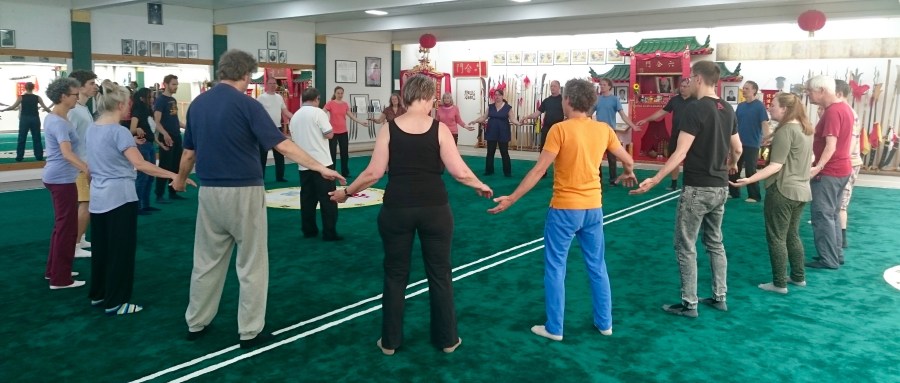 Chi Kung (Qi Gong) Workshop master Lam 2017 in Amsterdam, Cosima Scheuten - Garden of Chi - Cosima Scheuten